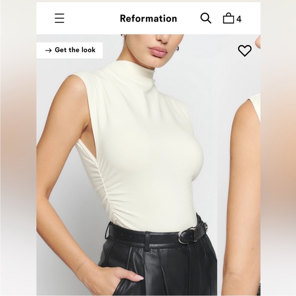 Reformation Lindy Top Size M - Picture 2 of 8